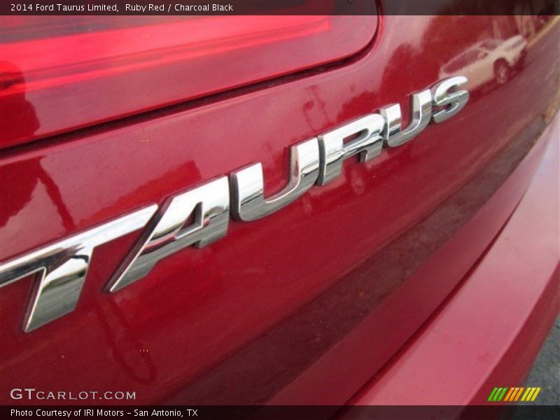 Ruby Red / Charcoal Black 2014 Ford Taurus Limited