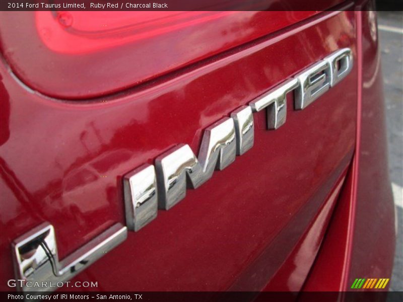 Ruby Red / Charcoal Black 2014 Ford Taurus Limited