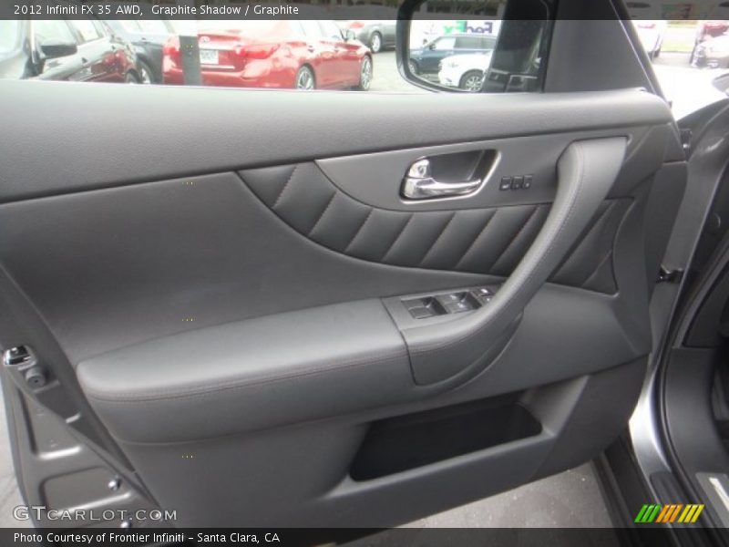 Graphite Shadow / Graphite 2012 Infiniti FX 35 AWD