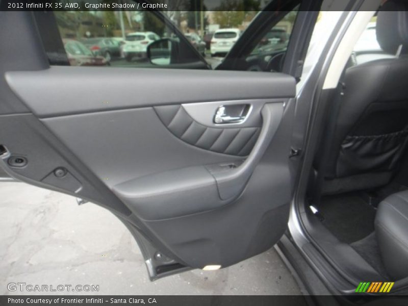 Graphite Shadow / Graphite 2012 Infiniti FX 35 AWD