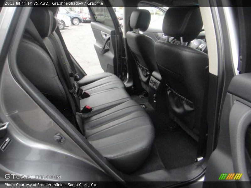 Graphite Shadow / Graphite 2012 Infiniti FX 35 AWD