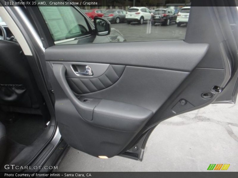 Graphite Shadow / Graphite 2012 Infiniti FX 35 AWD