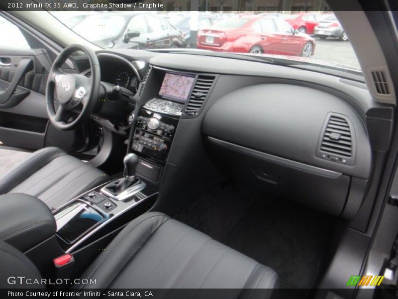 Graphite Shadow / Graphite 2012 Infiniti FX 35 AWD