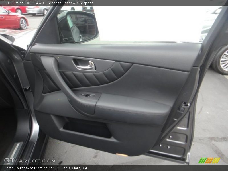 Graphite Shadow / Graphite 2012 Infiniti FX 35 AWD