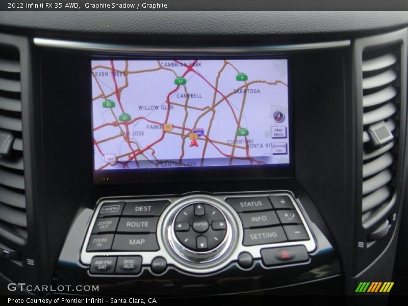 Graphite Shadow / Graphite 2012 Infiniti FX 35 AWD