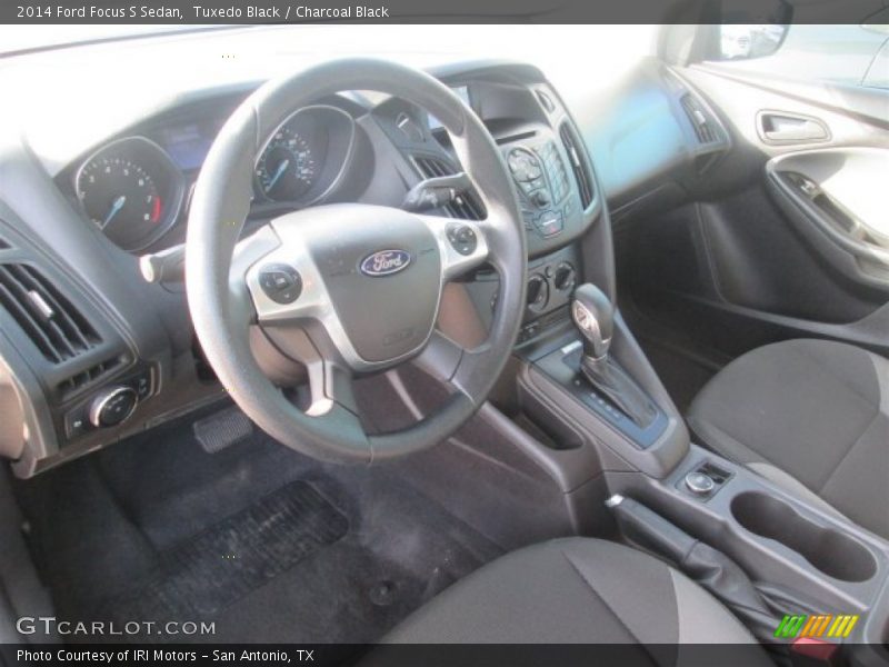 Tuxedo Black / Charcoal Black 2014 Ford Focus S Sedan