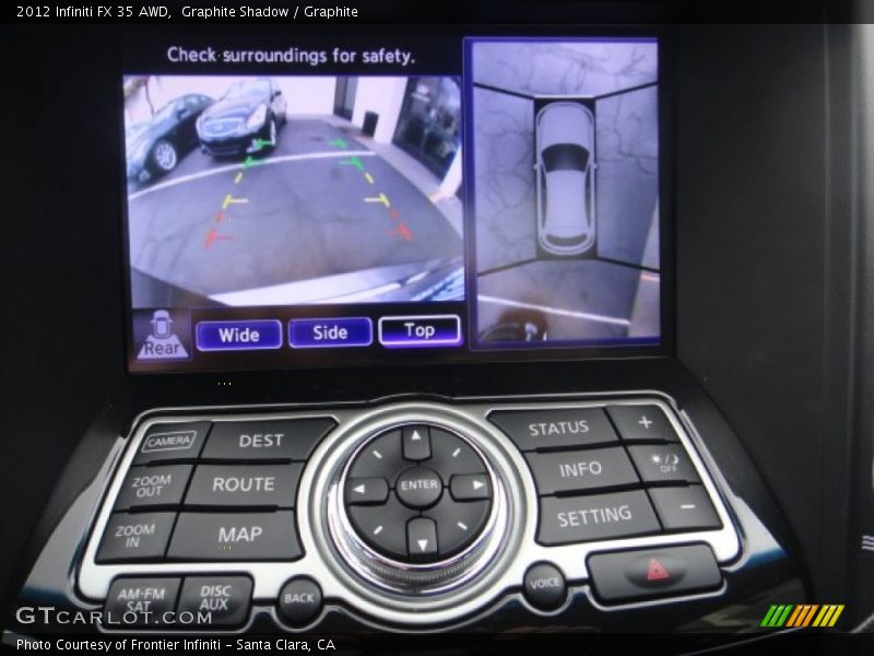 Graphite Shadow / Graphite 2012 Infiniti FX 35 AWD