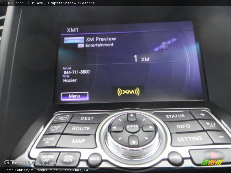 Graphite Shadow / Graphite 2012 Infiniti FX 35 AWD