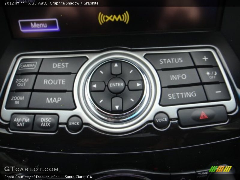 Graphite Shadow / Graphite 2012 Infiniti FX 35 AWD