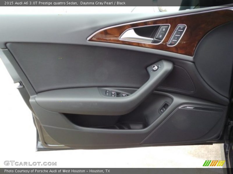 Daytona Gray Pearl / Black 2015 Audi A6 3.0T Prestige quattro Sedan