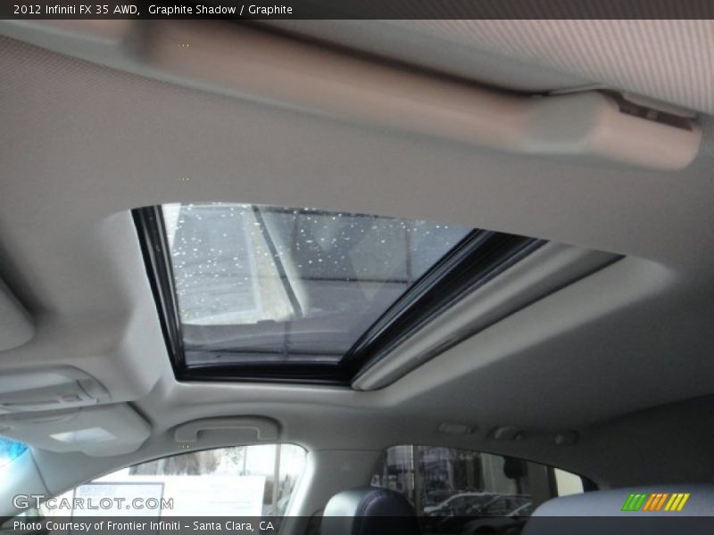 Graphite Shadow / Graphite 2012 Infiniti FX 35 AWD