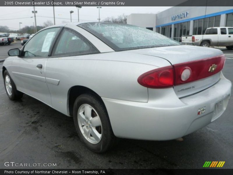 Ultra Silver Metallic / Graphite Gray 2005 Chevrolet Cavalier LS Coupe