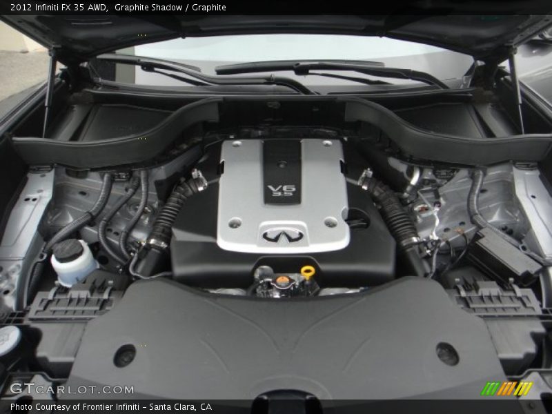 Graphite Shadow / Graphite 2012 Infiniti FX 35 AWD