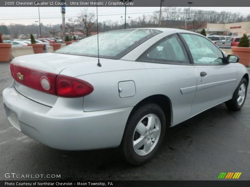 Ultra Silver Metallic / Graphite Gray 2005 Chevrolet Cavalier LS Coupe