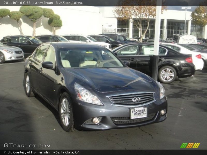 Blue Slate / Wheat 2011 Infiniti G 37 Journey Sedan