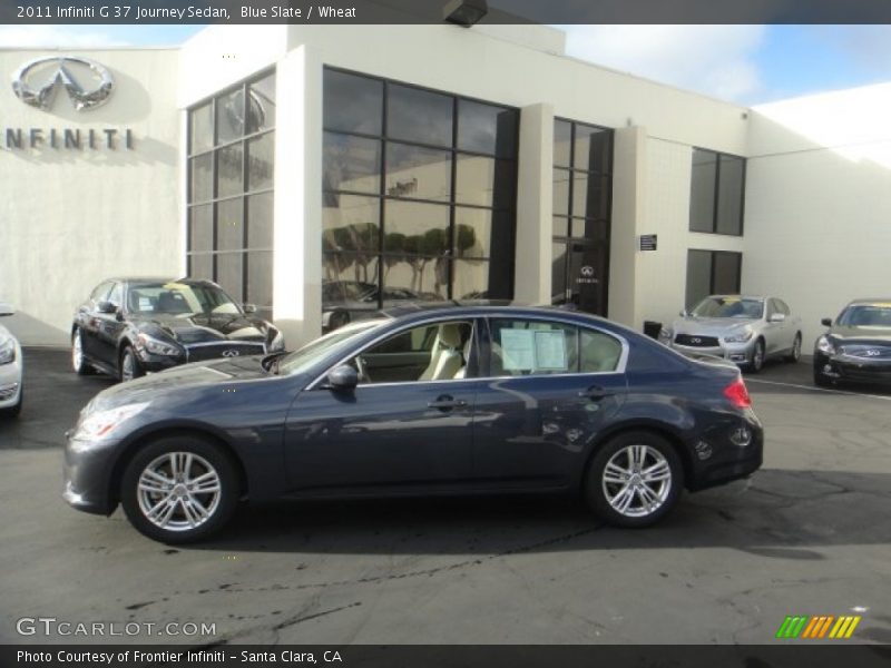 Blue Slate / Wheat 2011 Infiniti G 37 Journey Sedan