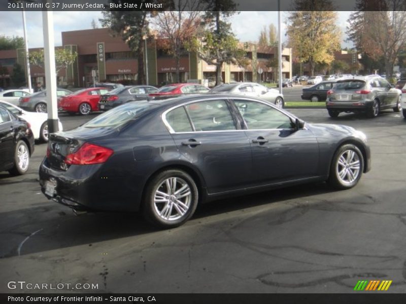 Blue Slate / Wheat 2011 Infiniti G 37 Journey Sedan