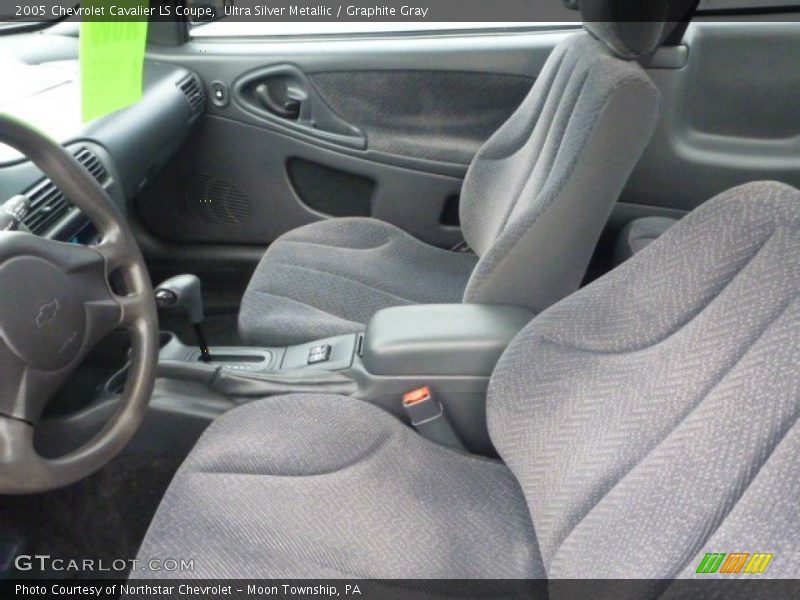 Ultra Silver Metallic / Graphite Gray 2005 Chevrolet Cavalier LS Coupe