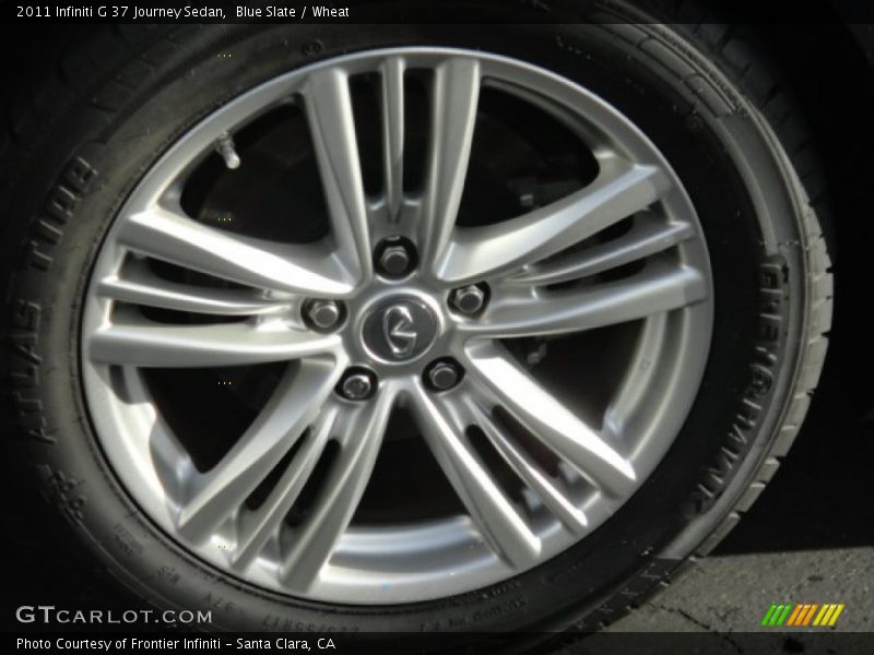 Blue Slate / Wheat 2011 Infiniti G 37 Journey Sedan