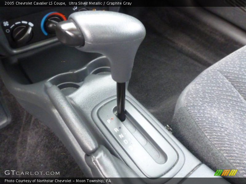 Ultra Silver Metallic / Graphite Gray 2005 Chevrolet Cavalier LS Coupe
