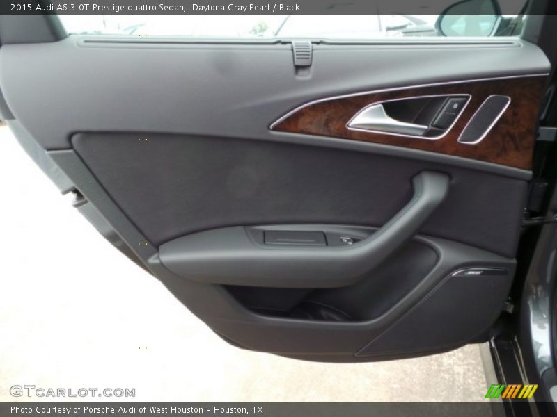 Daytona Gray Pearl / Black 2015 Audi A6 3.0T Prestige quattro Sedan