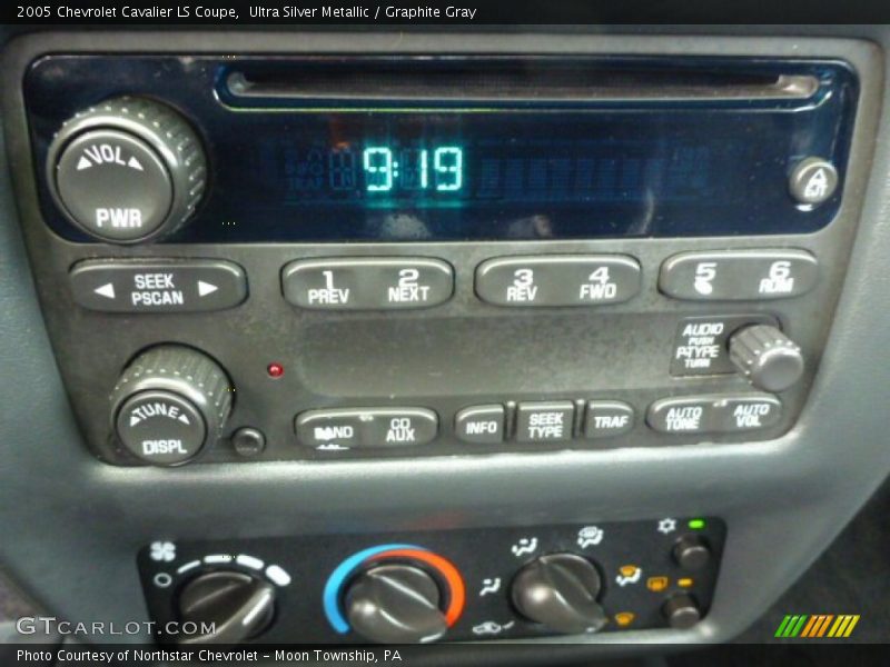 Ultra Silver Metallic / Graphite Gray 2005 Chevrolet Cavalier LS Coupe