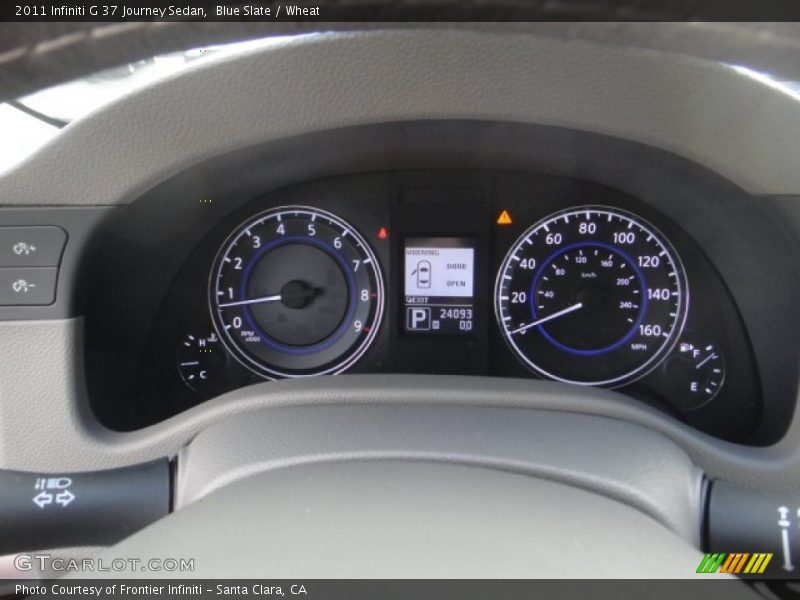 Blue Slate / Wheat 2011 Infiniti G 37 Journey Sedan