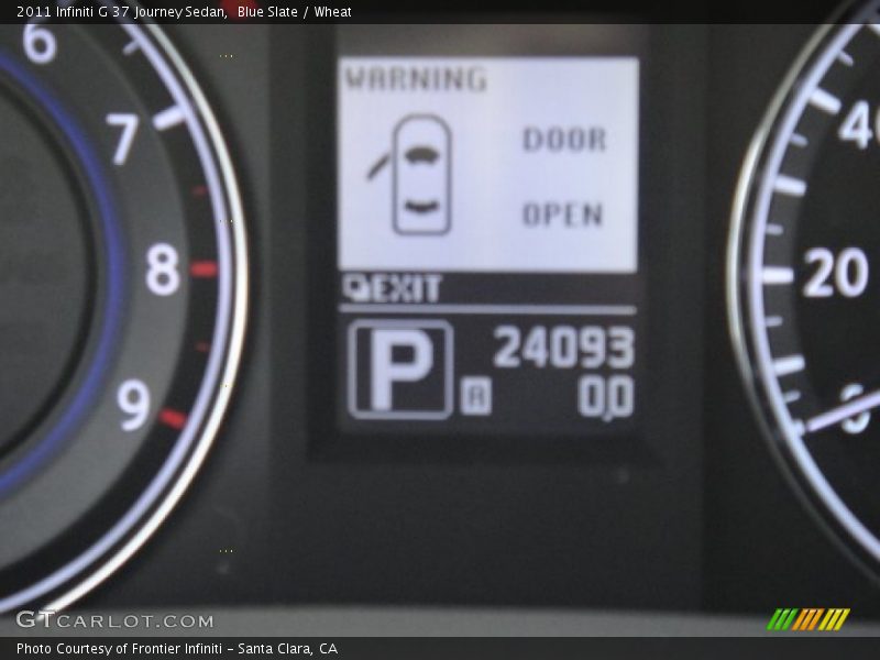 Blue Slate / Wheat 2011 Infiniti G 37 Journey Sedan