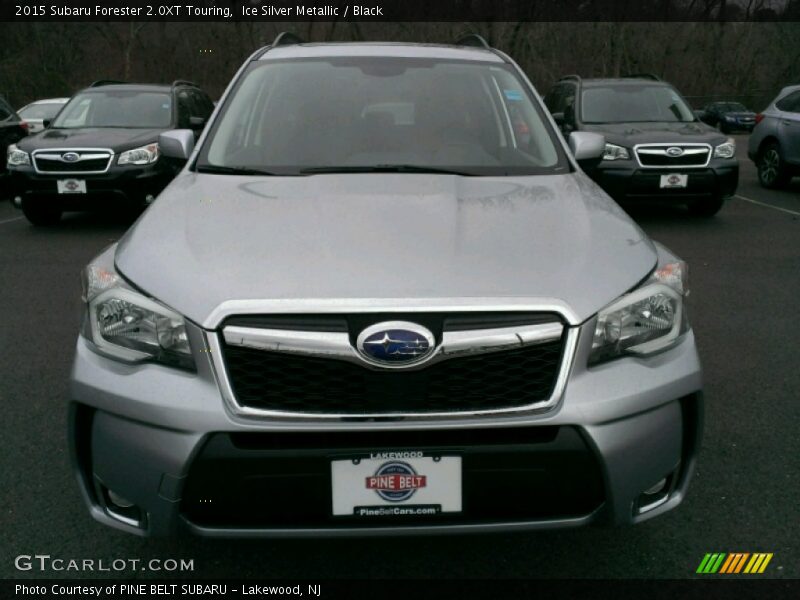 Ice Silver Metallic / Black 2015 Subaru Forester 2.0XT Touring