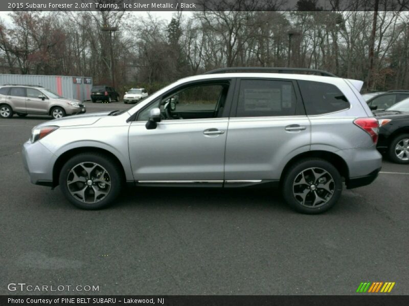 Ice Silver Metallic / Black 2015 Subaru Forester 2.0XT Touring