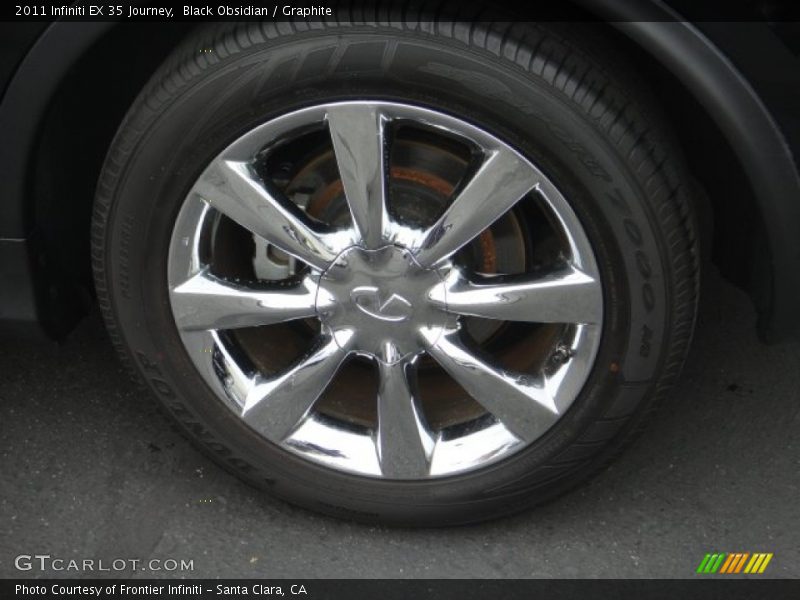 Black Obsidian / Graphite 2011 Infiniti EX 35 Journey