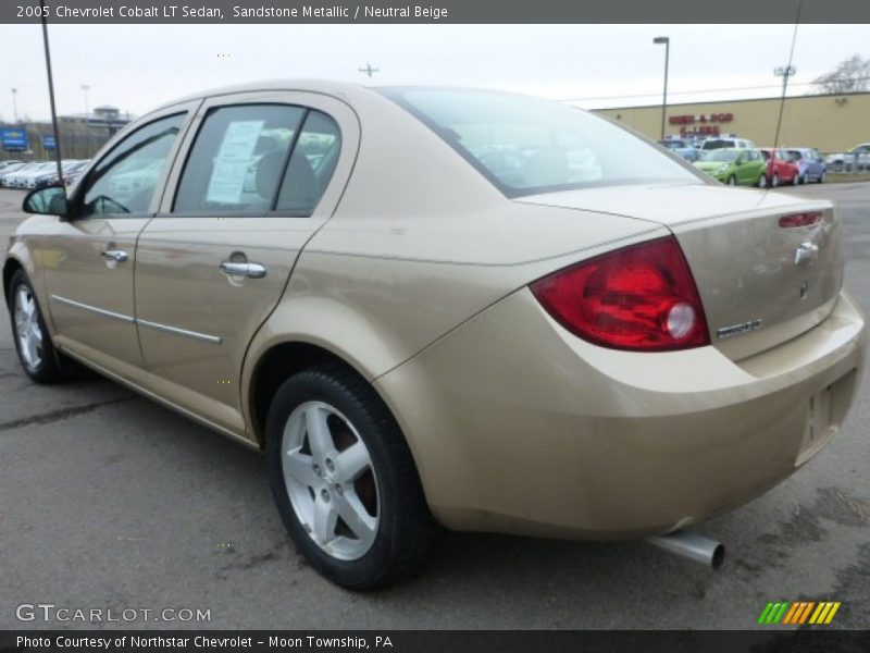 Sandstone Metallic / Neutral Beige 2005 Chevrolet Cobalt LT Sedan