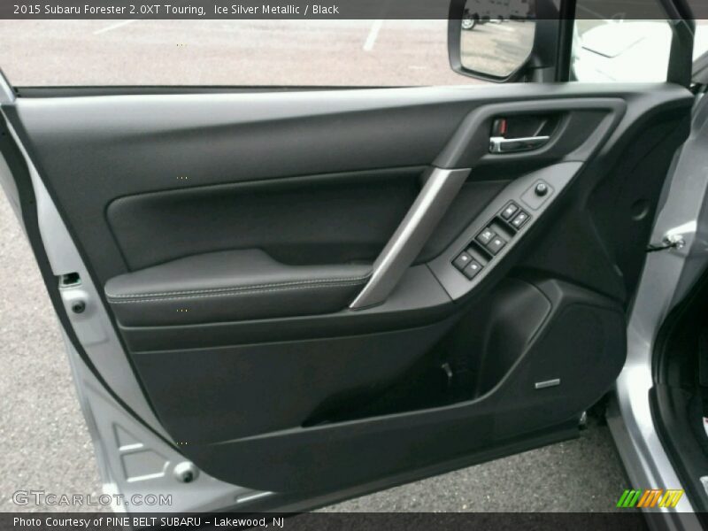 Ice Silver Metallic / Black 2015 Subaru Forester 2.0XT Touring