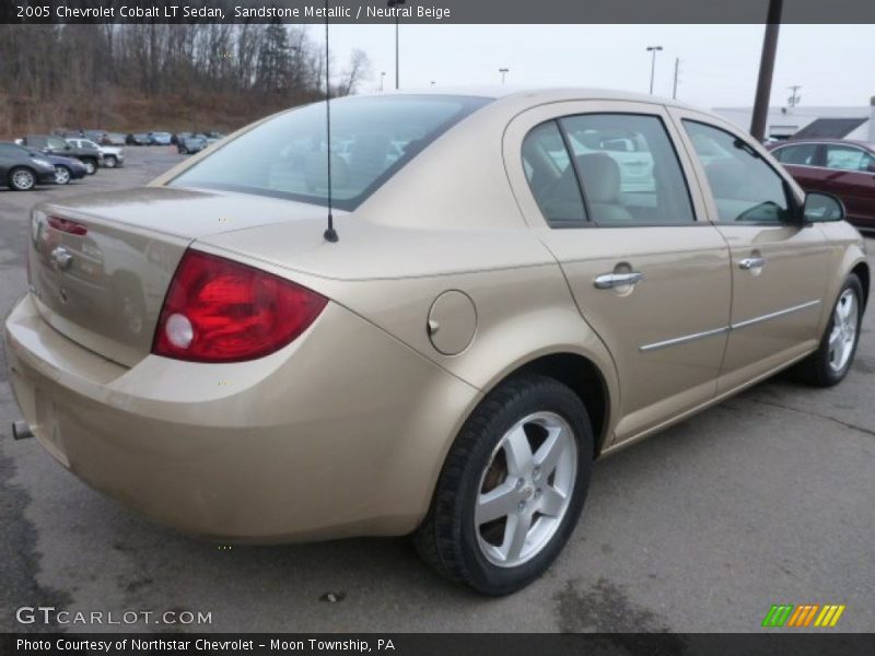 Sandstone Metallic / Neutral Beige 2005 Chevrolet Cobalt LT Sedan