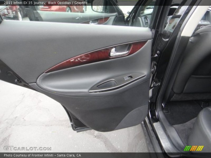 Black Obsidian / Graphite 2011 Infiniti EX 35 Journey