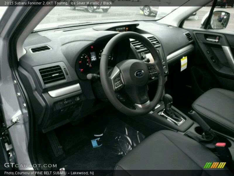 Ice Silver Metallic / Black 2015 Subaru Forester 2.0XT Touring