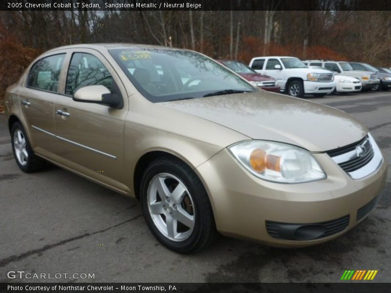 Sandstone Metallic / Neutral Beige 2005 Chevrolet Cobalt LT Sedan