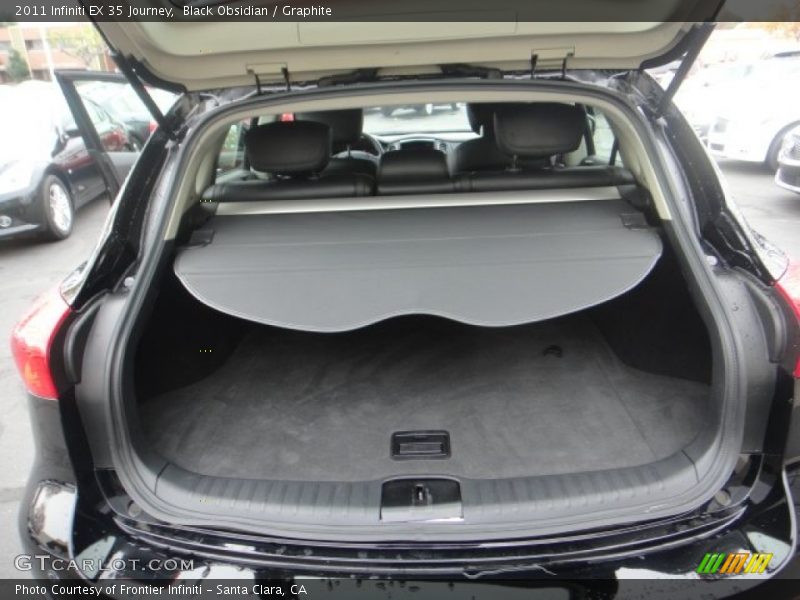 Black Obsidian / Graphite 2011 Infiniti EX 35 Journey