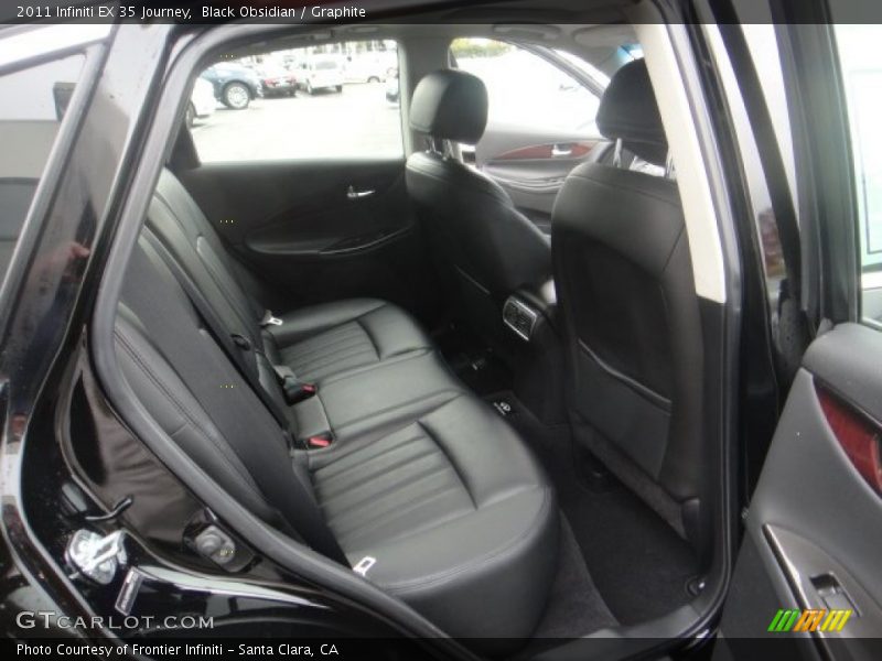 Black Obsidian / Graphite 2011 Infiniti EX 35 Journey