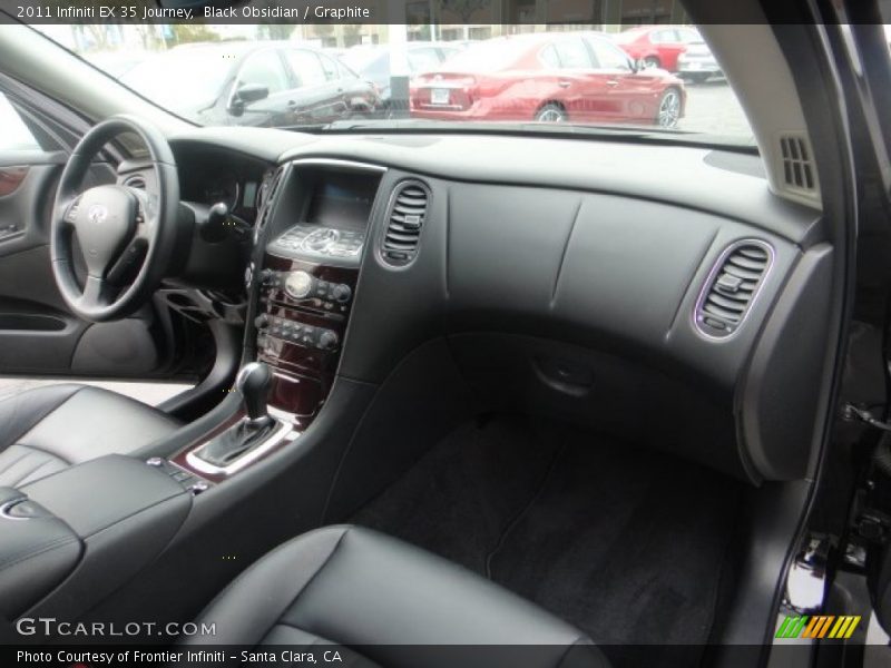 Black Obsidian / Graphite 2011 Infiniti EX 35 Journey