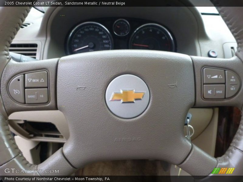 Sandstone Metallic / Neutral Beige 2005 Chevrolet Cobalt LT Sedan