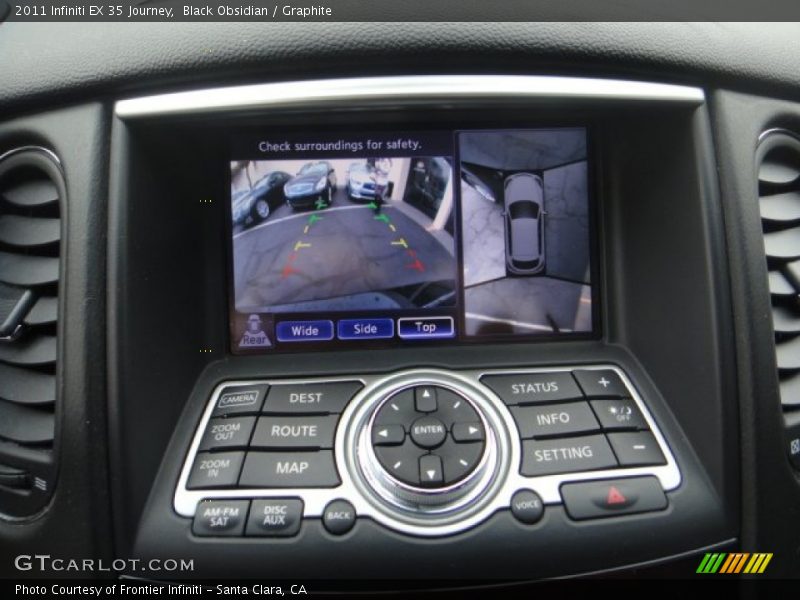 Black Obsidian / Graphite 2011 Infiniti EX 35 Journey