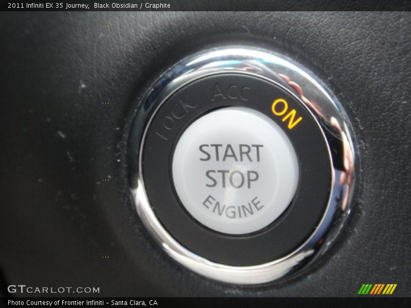 Black Obsidian / Graphite 2011 Infiniti EX 35 Journey