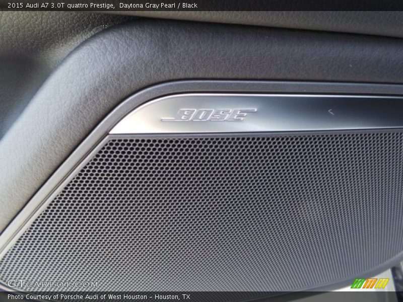 Daytona Gray Pearl / Black 2015 Audi A7 3.0T quattro Prestige