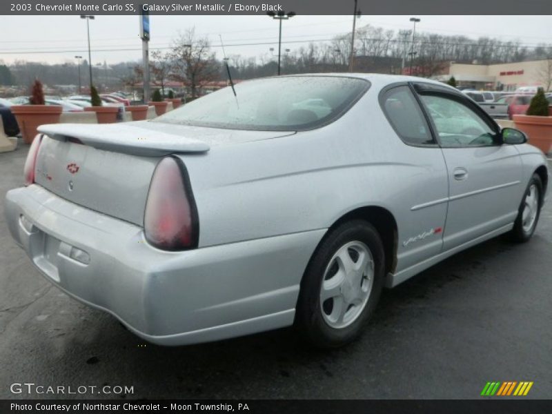 Galaxy Silver Metallic / Ebony Black 2003 Chevrolet Monte Carlo SS