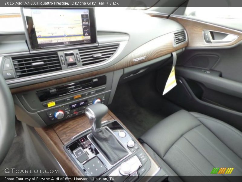 Daytona Gray Pearl / Black 2015 Audi A7 3.0T quattro Prestige