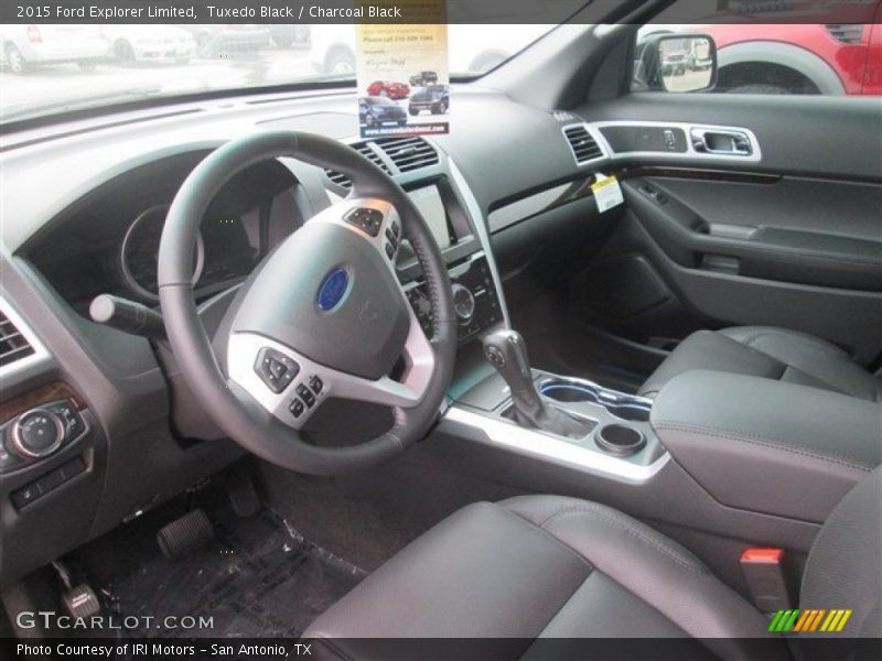 Tuxedo Black / Charcoal Black 2015 Ford Explorer Limited