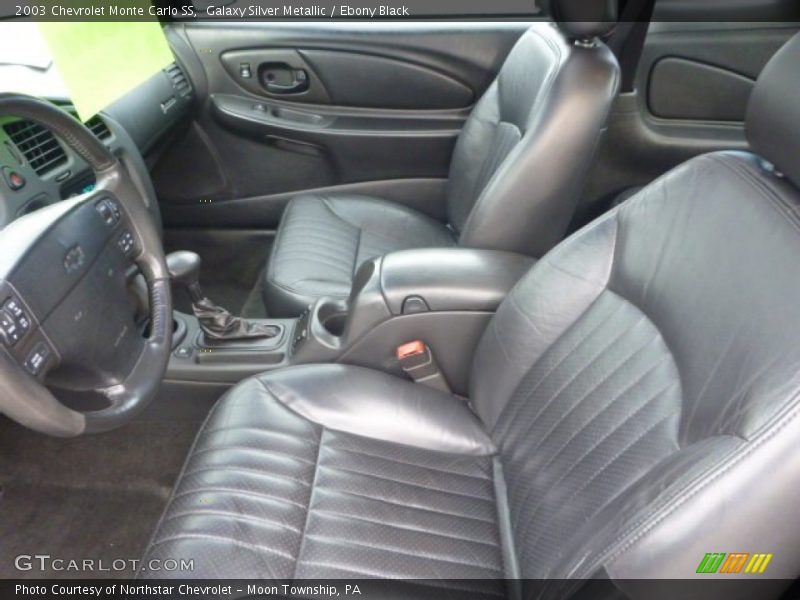 Galaxy Silver Metallic / Ebony Black 2003 Chevrolet Monte Carlo SS