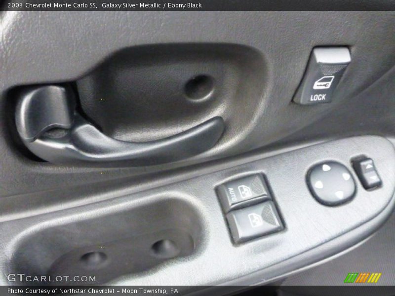 Galaxy Silver Metallic / Ebony Black 2003 Chevrolet Monte Carlo SS