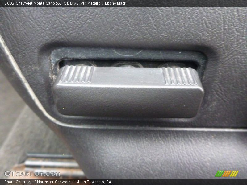 Galaxy Silver Metallic / Ebony Black 2003 Chevrolet Monte Carlo SS